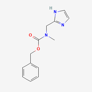 Benzyl (1H-imidazol-2-ylmethyl)methylcarbamate
