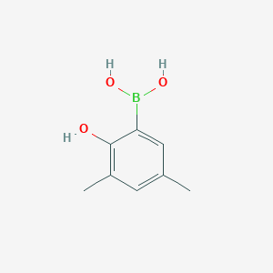 molecular formula C8H11BO3 B8805195 (2-Hydroxy-3,5-dimethylphenyl)boronic acid CAS No. 259209-23-9