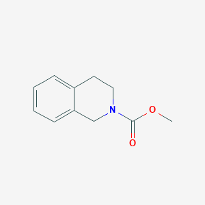 molecular formula C11H13NO2 B8805248 methyl 3,4-dihydro-2(1H)-isoquinolinecarboxylate CAS No. 87803-14-3