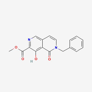 Methyl 6-benzyl-4-hydroxy-5-oxo-5,6-dihydro-2,6-naphthyridine-3-carboxylate