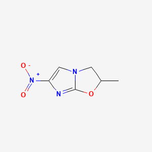 2-Methyl-6-nitro-2,3-dihydro-imidazo[2,1-b]oxazole