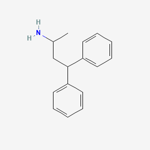 molecular formula C16H19N B8805292 4,4-Diphenylbutan-2-amine 