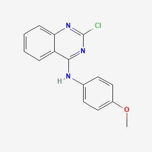 2-chloro-N-(4-methoxyphenyl)quinazolin-4-amine