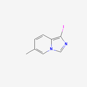 1-Iodo-6-methylimidazo[1,5-A]pyridine