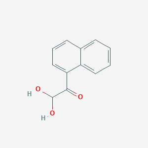2,2-Dihydroxy-1-(naphthalen-1-yl)ethanone
