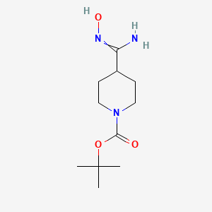 Tert-butyl 4-[amino(hydroxyimino)methyl]-1-piperidinecarboxylate