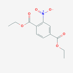 molecular formula C12H13NO6 B8805388 Diethyl 2-nitroterephthalate 