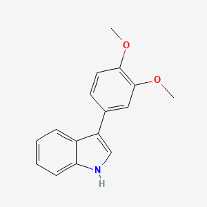 3-(3,4-Dimethoxyphenyl)-1H-indole