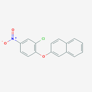 2-(2-Chloro-4-nitrophenoxy)naphthalene