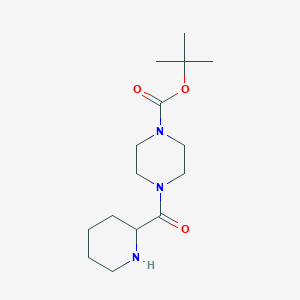 Tert-butyl 4-(piperidine-2-carbonyl)piperazine-1-carboxylate