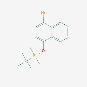 ((4-Bromonaphthalen-1-yl)oxy)(tert-butyl)dimethylsilane