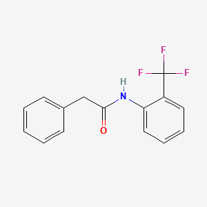 2-phenyl-N-[2-(trifluoromethyl)phenyl]acetamide