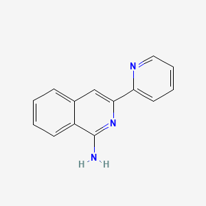 Isoquinoline, 1-amino-3-(2-pyridyl)-