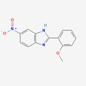 2-(2-Methoxyphenyl)-6-nitro-1H-benzo[D]imidazole