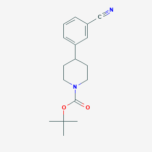 Tert-butyl 4-(3-cyanophenyl)piperidine-1-carboxylate