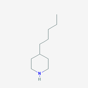 molecular formula C10H21N B8805743 4-Pentylpiperidine CAS No. 24152-40-7