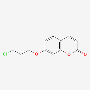 2H-1-Benzopyran-2-one, 7-(3-chloropropoxy)-