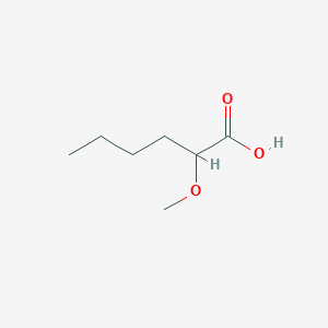 molecular formula C7H14O3 B8805820 2-Methoxyhexanoic acid CAS No. 66018-27-7