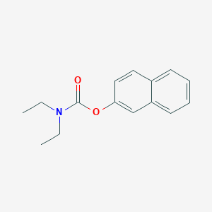 molecular formula C15H17NO2 B8805845 Naphthalen-2-yl diethylcarbamate CAS No. 61912-14-9