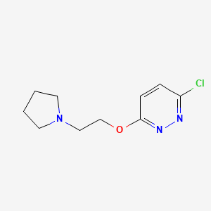 3-(2-(Pyrrolidin-1-yl)ethoxy)-6-chloropyridazine