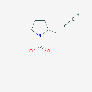 tert-Butyl 2-(prop-2-yn-1-yl)pyrrolidine-1-carboxylate