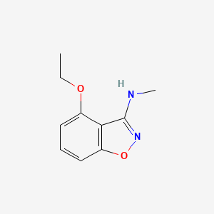 4-Ethoxy-N-methylbenzo[d]isoxazol-3-amine