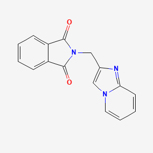 2-(imidazo[1,2-a]pyridin-2-ylmethyl)-1H-isoindole-1,3(2H)-dione