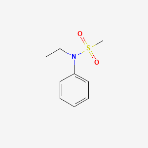 molecular formula C9H13NO2S B8805958 N-ethyl-N-phenylmethanesulfonamide 