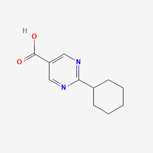 2-Cyclohexylpyrimidine-5-carboxylic acid