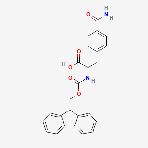 3-(4-Carbamoyl-phenyl)-2-(9H-fluoren-9-ylmethoxycarbonylamino)-propionic acid