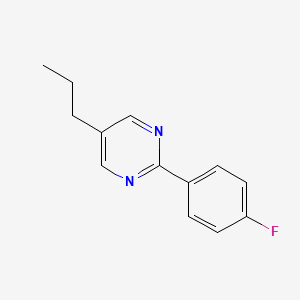 2-(4-Fluorophenyl)-5-propylpyrimidine