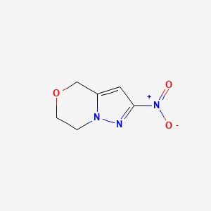 2-nitro-6,7-dihydro-4H-pyrazolo[5,1-c][1,4]oxazine