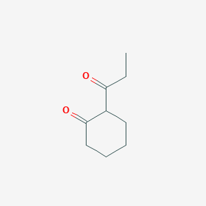2-Propanoylcyclohexan-1-one