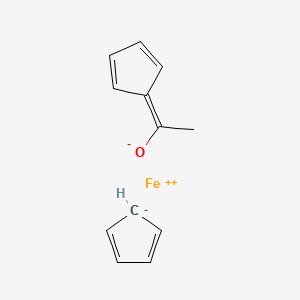 molecular formula C12H12FeO B8806090 Ferrocenyl methyl ketone 