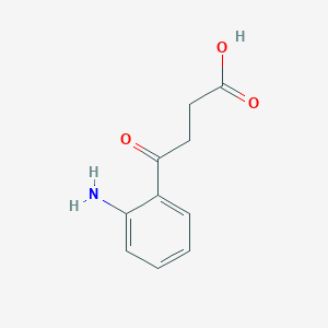 molecular formula C10H11NO3 B8806303 4-(2-Aminophenyl)-4-oxobutanoic acid CAS No. 35402-55-2
