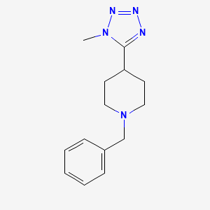 1-Benzyl-4-(1-methyl-1H-tetrazol-5-YL)piperidine