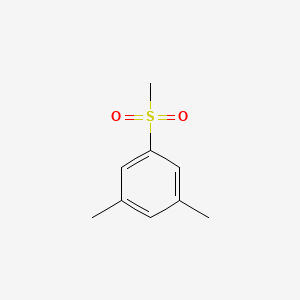 molecular formula C9H12O2S B8806359 3,5-Dimethylphenylmethylsulfone CAS No. 90534-51-3