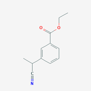 Ethyl 3-(1-cyanoethyl)benzoate