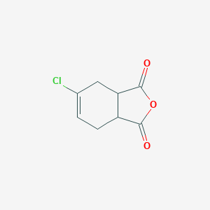 molecular formula C8H7ClO3 B088067 4-Chloro-1,2,3,6-tetrahydrophthalic anhydride CAS No. 14737-08-7