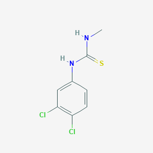 molecular formula C8H8Cl2N2S B8806712 1-(3,4-Dichlorophenyl)-3-methylthiourea CAS No. 30954-78-0