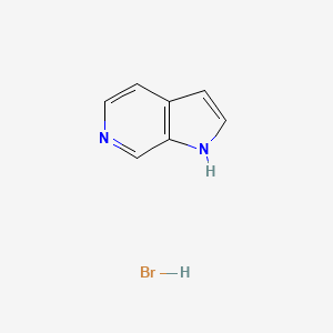 molecular formula C7H7BrN2 B8806732 1H-pyrrolo[2,3-c]pyridine hydrobromide CAS No. 935685-89-5