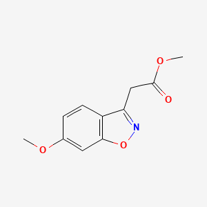 Methyl 2-(6-methoxybenzo[D]isoxazol-3-YL)acetate