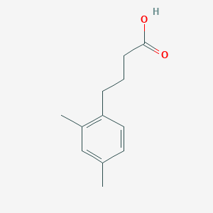 molecular formula C12H16O2 B8806798 4-(2,4-Dimethylphenyl)butanoic acid CAS No. 13621-26-6