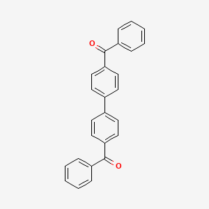 molecular formula C26H18O2 B8806989 4,4'-dibenzoylbiphenyl CAS No. 33090-29-8