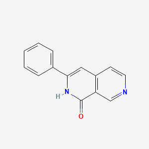 3-phenyl-2H-2,7-naphthyridin-1-one