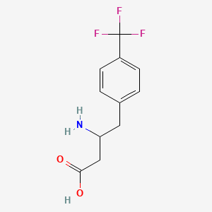 3-Amino-4-[4-(trifluoromethyl)phenyl]butyric Acid