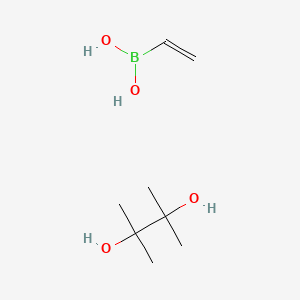 2,3-Dimethylbutane-2,3-diol;ethenylboronic acid
