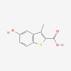 5-Hydroxy-3-methylbenzo[b]thiophene-2-carboxylic acid