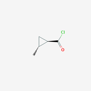 (1R,2R)-2-methyl cyclopropanecarbonyl chloride