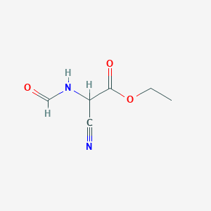 Ethyl 2-cyano-2-formamidoacetate